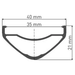 Ruedas A La Carta CW Ebike DT Swiss HX Con DT Swiss 350 Hybrid - Endubikes -Tienda De Bicicletas DT Swiss HX 581 perfil