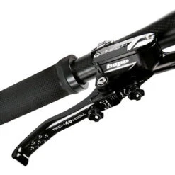 HOPE Tech 4 V4!! -Tienda De Bicicletas Frenos HOPE Tech 4 V4 latiguillo metalico Negro 2 2