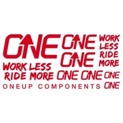 Nuevo Manillar OneUp Carbon De 35mm!! -Tienda De Bicicletas OneUp Components Decal Red 966