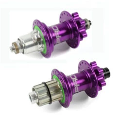 Custom Wheels. Ruedas Carbono, Bujes HOPE Y Radios CX-Ray! -Tienda De Bicicletas PRO EVO 4 PURPLE
