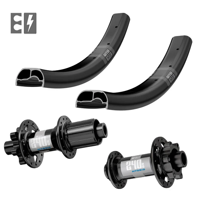 Ruedas A La Carta CW Ebike WTB HTZ Con DT Swiss 240 Hybrid - Endubikes 1 Ruedas A La Carta CW Ebike WTB HTZ Con DT Swiss 240 Hybrid - Endubikes