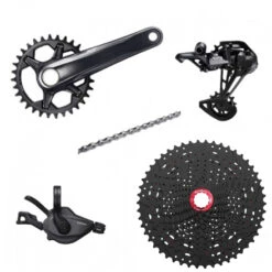 Grupo Shimano XT 12v M8100 Con Cassette Sunrace!